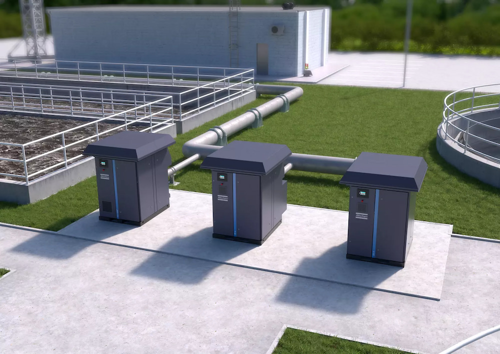 Máy nén khí atlas 55kw tiêu chuẩn