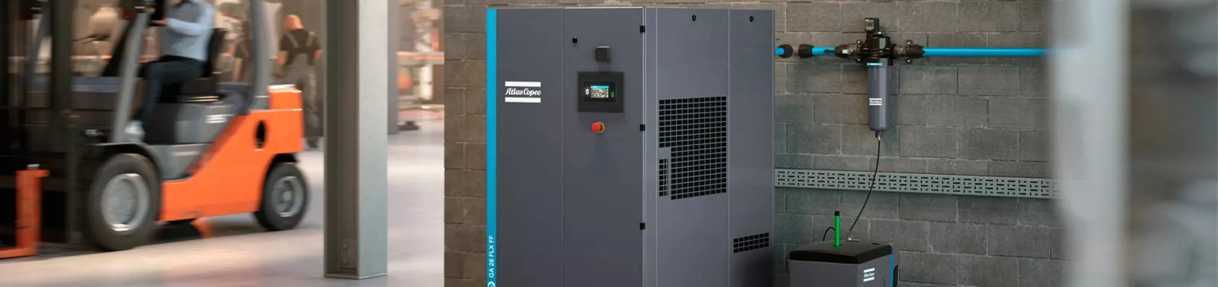 MÁY NÉN KHÍ TRỤC VÍT CÓ DẦU (GA)